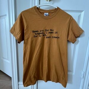 Kurt Cobain Quote Graphic Tee